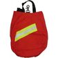 Chief Miller Rope & Airmask Bags SCBA Airmask, Respirator Bag with Fleece Lining, Triple Trim and Heavy Duty Metal Hook - Red Apparel