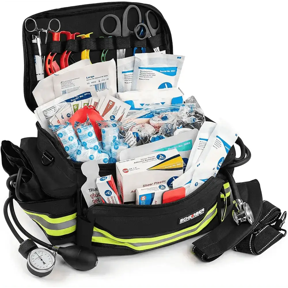 Scherber Basic First Responder Trauma Kit - Fully Stocked - Chief Miller Apparel