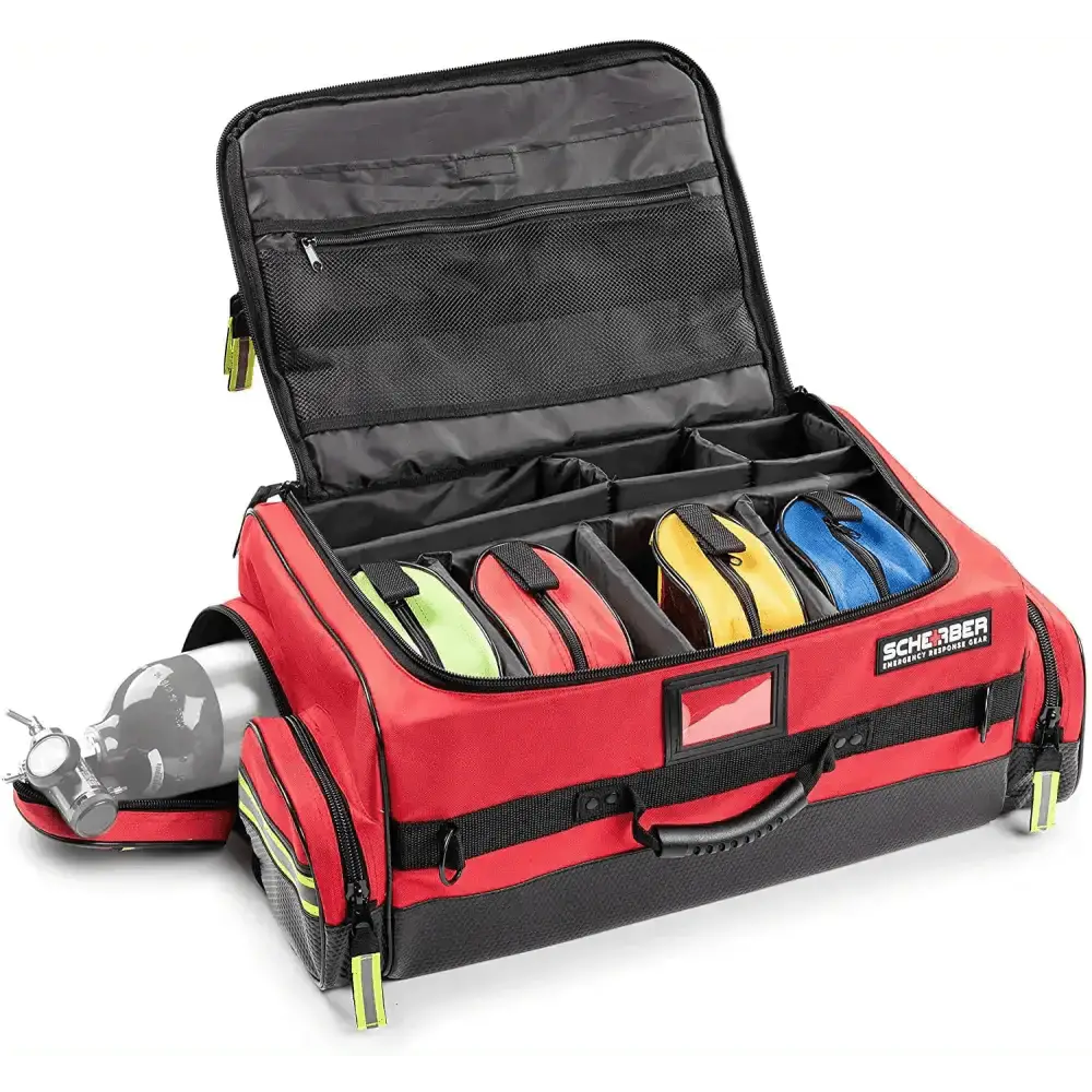 Scherber First Responder O2 Bag | Ultimate Professional EMT/EMS Trauma Oxygen Bag - Chief Miller Apparel