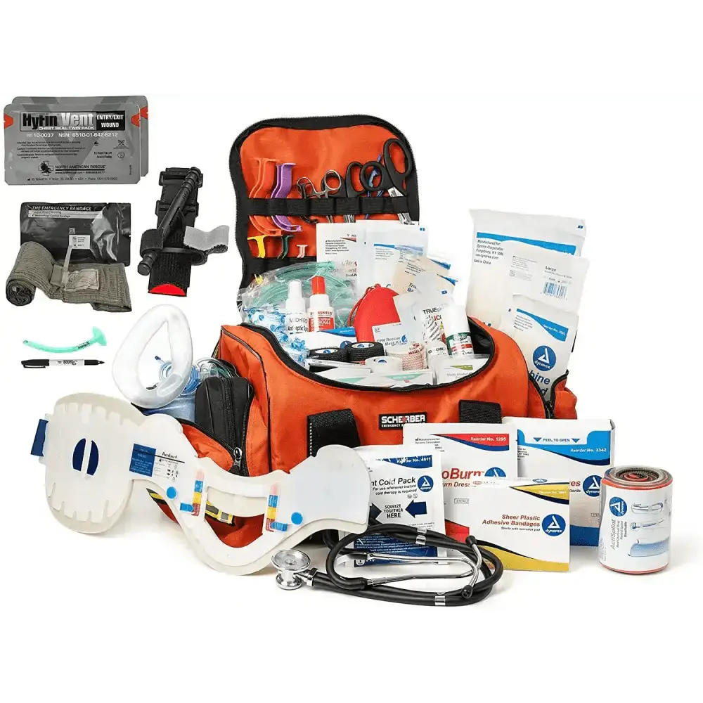 Scherber Intermediate First Responder Trauma Kit W/Bleeding Control - Fully Stocked - Chief Miller Apparel