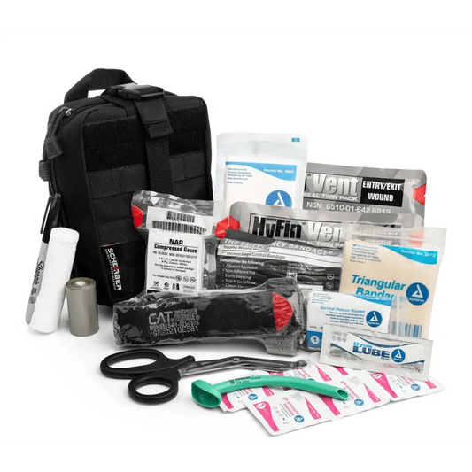 Chief Miller First Aid Kits Scherber Premium IFAK Kit Trauma Pack - Fully Stocked Apparel