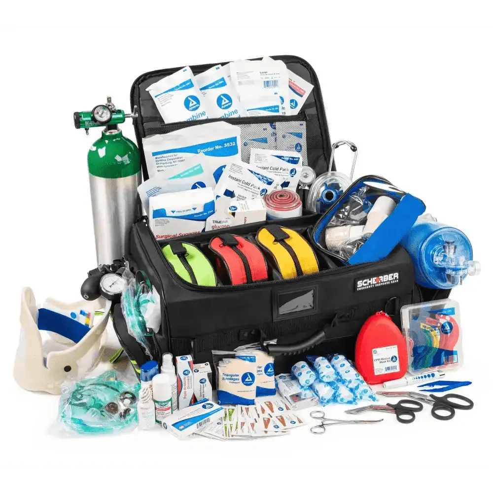 Scherber Ultimate First Responder Trauma kit O2 - Fully Stocked - Chief Miller Apparel