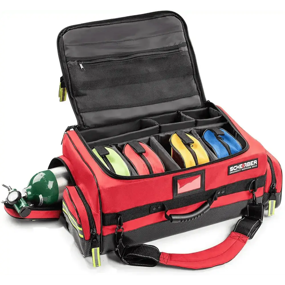 Scherber Ultimate First Responder Trauma kit O2 W/Bleeding Control - Fully Stocked - Chief Miller Apparel