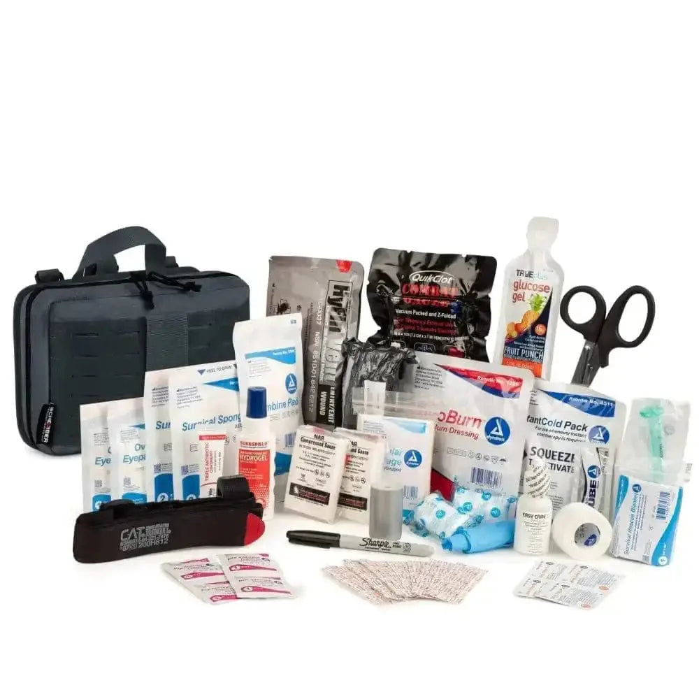 Scherber Vehicle IFAK Emergency Trauma Kit | 95+ Medical Supplies | Ultimate - Chief Miller Apparel