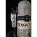 Scott Safety compressed air breathing apparatus tank with gauge for IdentiFire Pressure Reducer