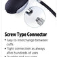 Screw-type connector with metal components for LINE2design Blood Pressure Cuff Kit-5 Replacement