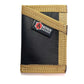 Chief Miller Wallet Sergeant Wallet in Combat Boot Leather and Genuine Fire Hose Apparel