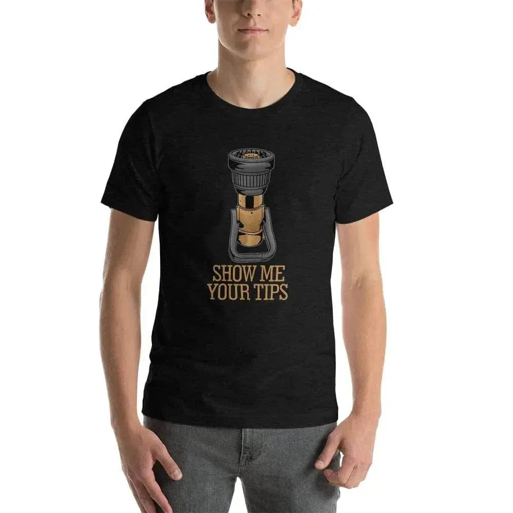 SHOW ME YOUR TIPS Short-Sleeve Unisex T-Shirt - Chief Miller Apparel