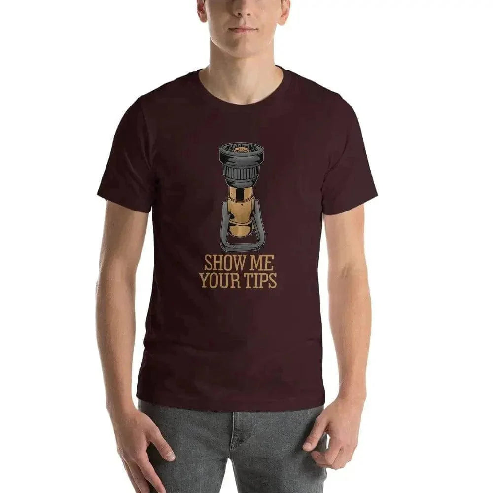 SHOW ME YOUR TIPS Short-Sleeve Unisex T-Shirt - Chief Miller Apparel