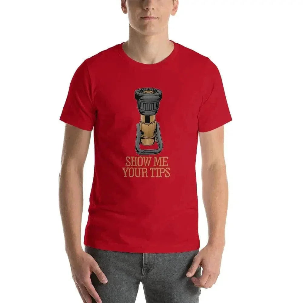 Chief Miller SHOW ME YOUR TIPS Short-Sleeve Unisex T-Shirt Apparel