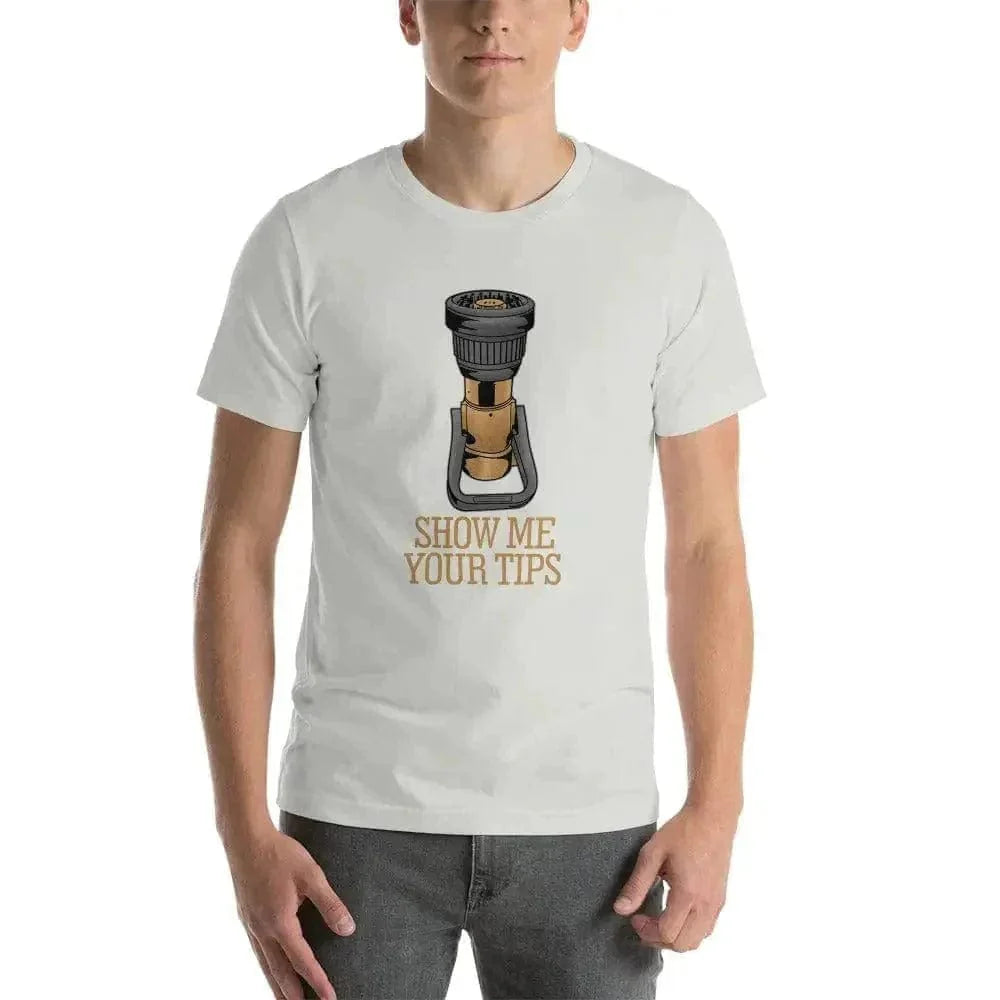 SHOW ME YOUR TIPS Short-Sleeve Unisex T-Shirt - Chief Miller Apparel