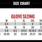 Size chart for Hot Leathers GVM3004 Men’s Black Assassin Textile Mechanic Gloves