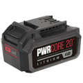 Black PWRCore 20 4.0Ah lithium battery pack in SKIL 20V Charger Starter Kit
