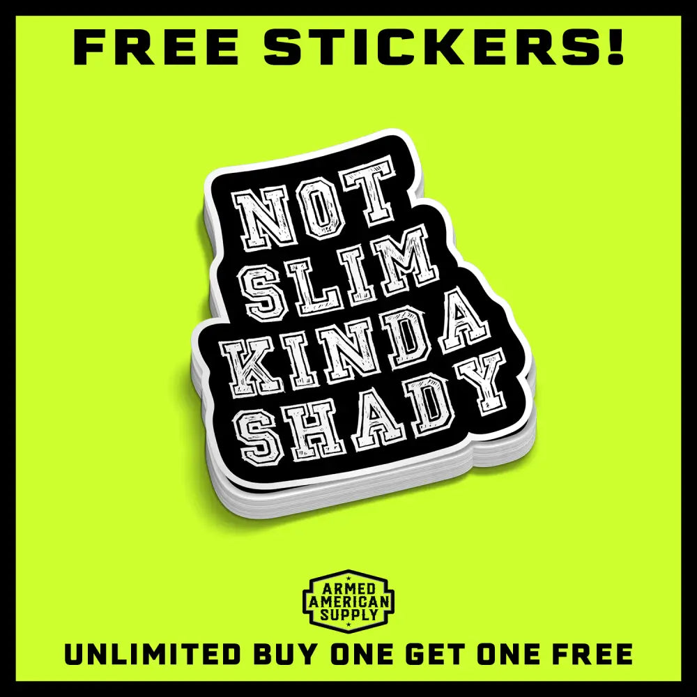 Slim Shady - Hard Hat Decal - Decal