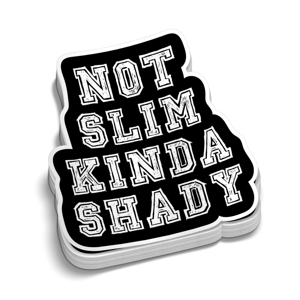 Slim Shady - Hard Hat Decal - Decal