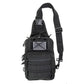 Sling Backpack, Bleeding Control Sling Bag, Over The Shoulder Sling Backpack, MOLLE Bag for First Aid Day Pack - Black - Chief Miller Apparel