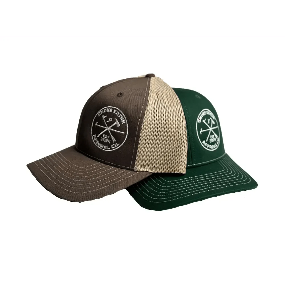 Chief Miller Smoke Eater Logo Hat Apparel