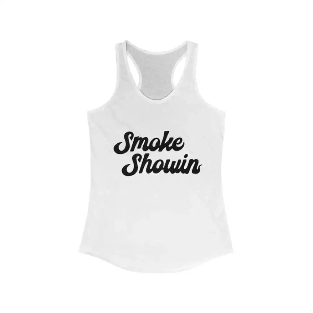 Smoke Showin Women's Racerback Tank - Chief Miller Apparel