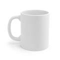 White ceramic Smooth is Fast Mug designed for first responders and firefighters