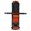 Orange and black SOF Tourniquet with windlass rod for first responders’ emergency use