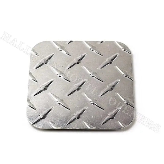 Square Diamond Plate Coasters (Set of 4) - Chief Miller Apparel