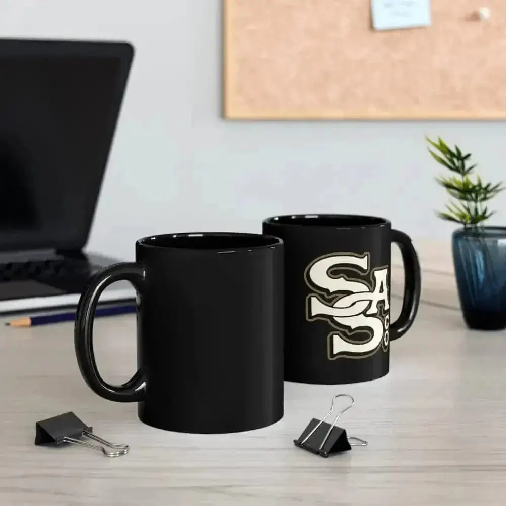 SS Letter Stack Mug - Chief Miller Apparel