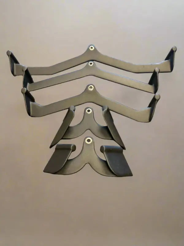 Stack of lat pulldown bars for SFE 5 Piece Mag Grip Attachments Grip Attachment Set