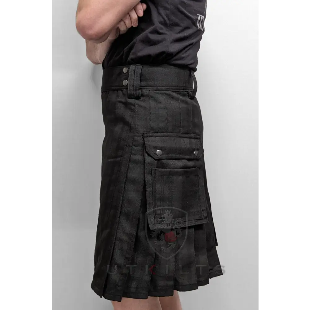 Standard Black Isle Tartan Utility Kilt - Chief Miller Apparel