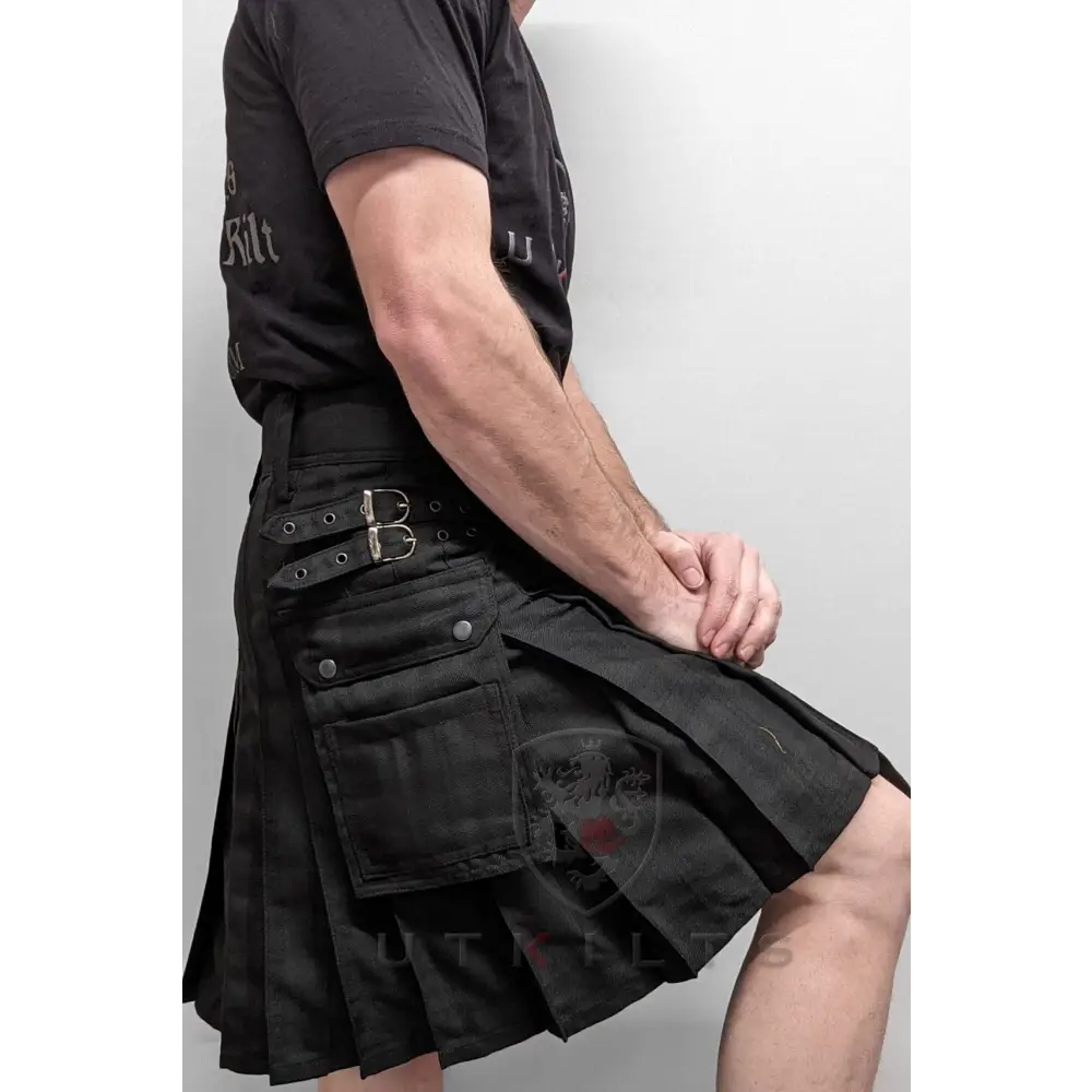 Standard Black Isle Tartan Utility Kilt - Chief Miller Apparel