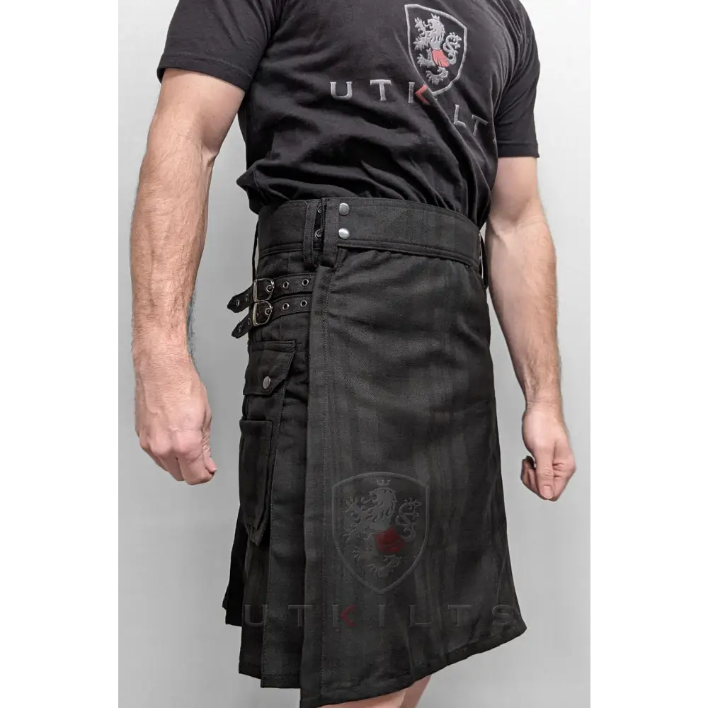 Standard Black Isle Tartan Utility Kilt - Chief Miller Apparel