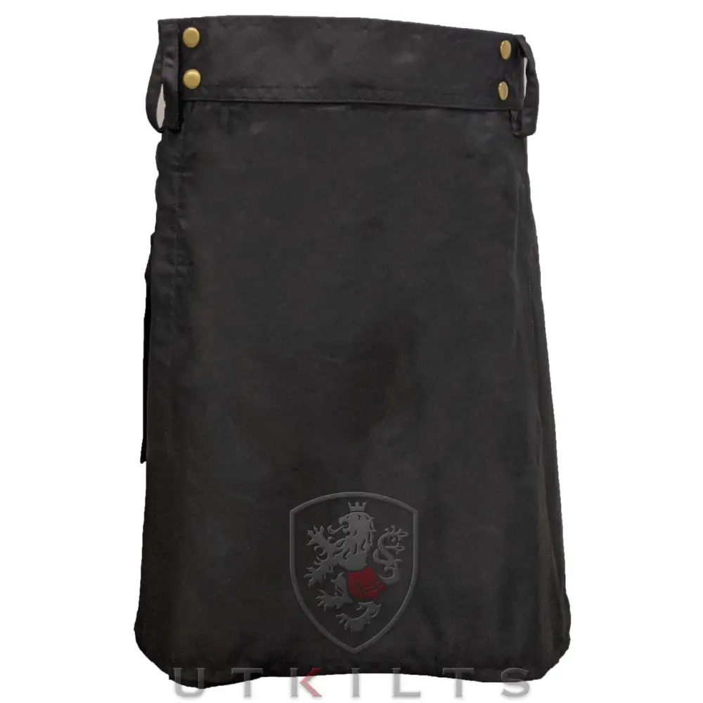 Standard Black Utility Kilt - Chief Miller Apparel