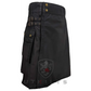 Standard Black Utility Kilt - Chief Miller Apparel