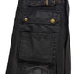 Standard Black Utility Kilt