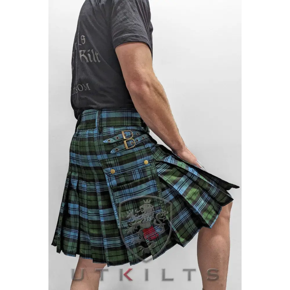 Standard Black Watch Ancient Tartan Utility Kilt - Chief Miller Apparel