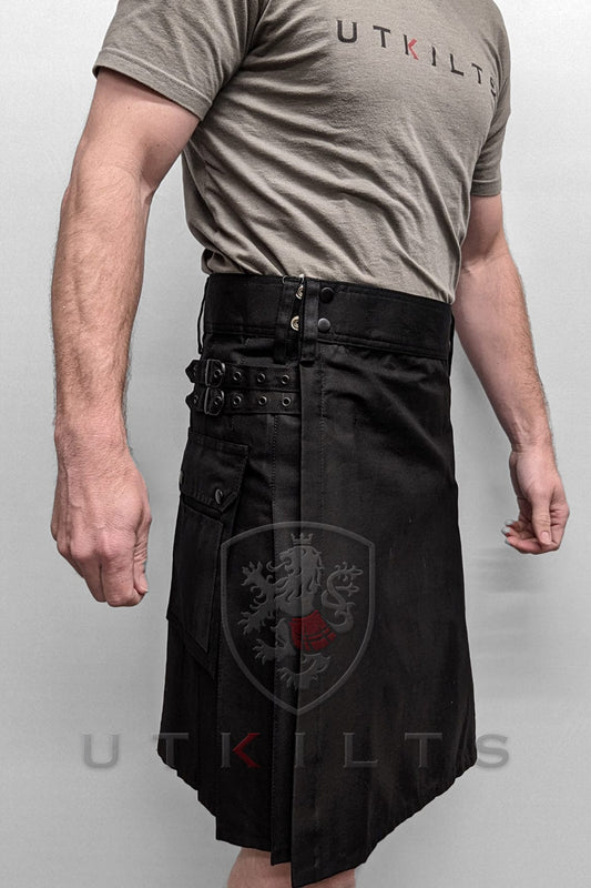 Chief Miller Standard Blackout Utility Kilt Apparel