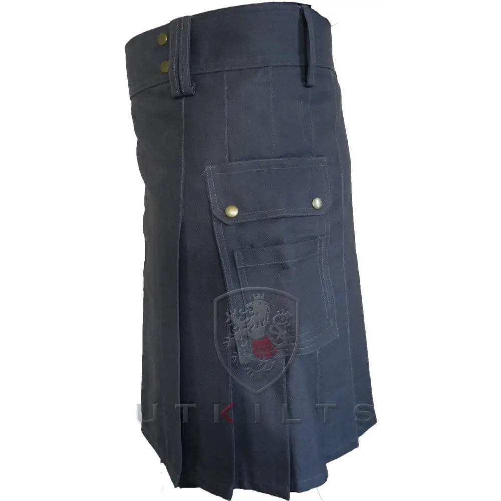 Standard Dark Gray Utility Kilt - Chief Miller Apparel