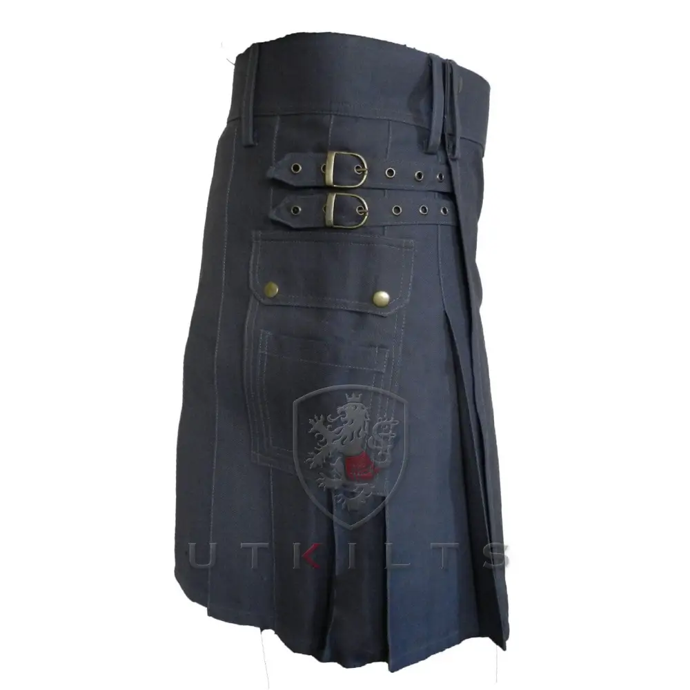 Standard Dark Gray Utility Kilt - Chief Miller Apparel