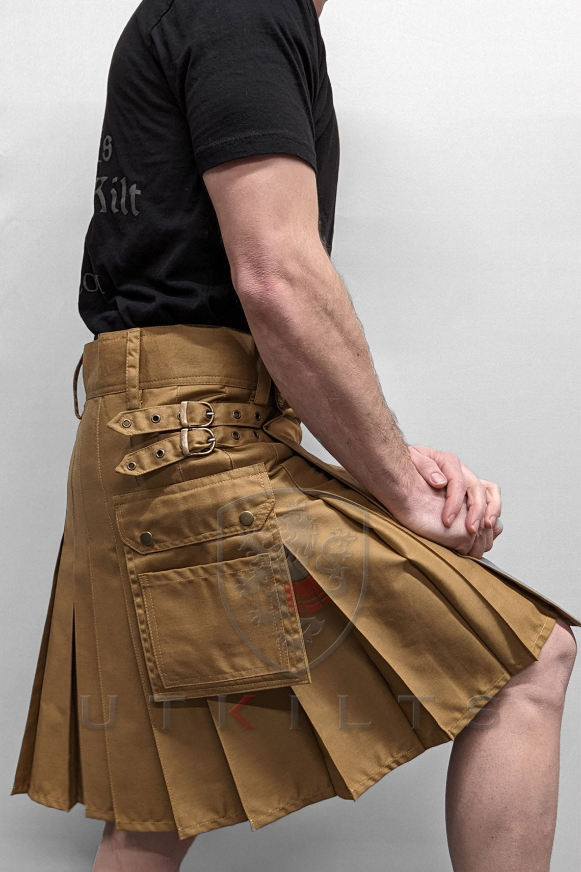 Standard Dark Khaki Utility Kilt