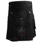 Standard II Black Utility Kilt - Chief Miller Apparel