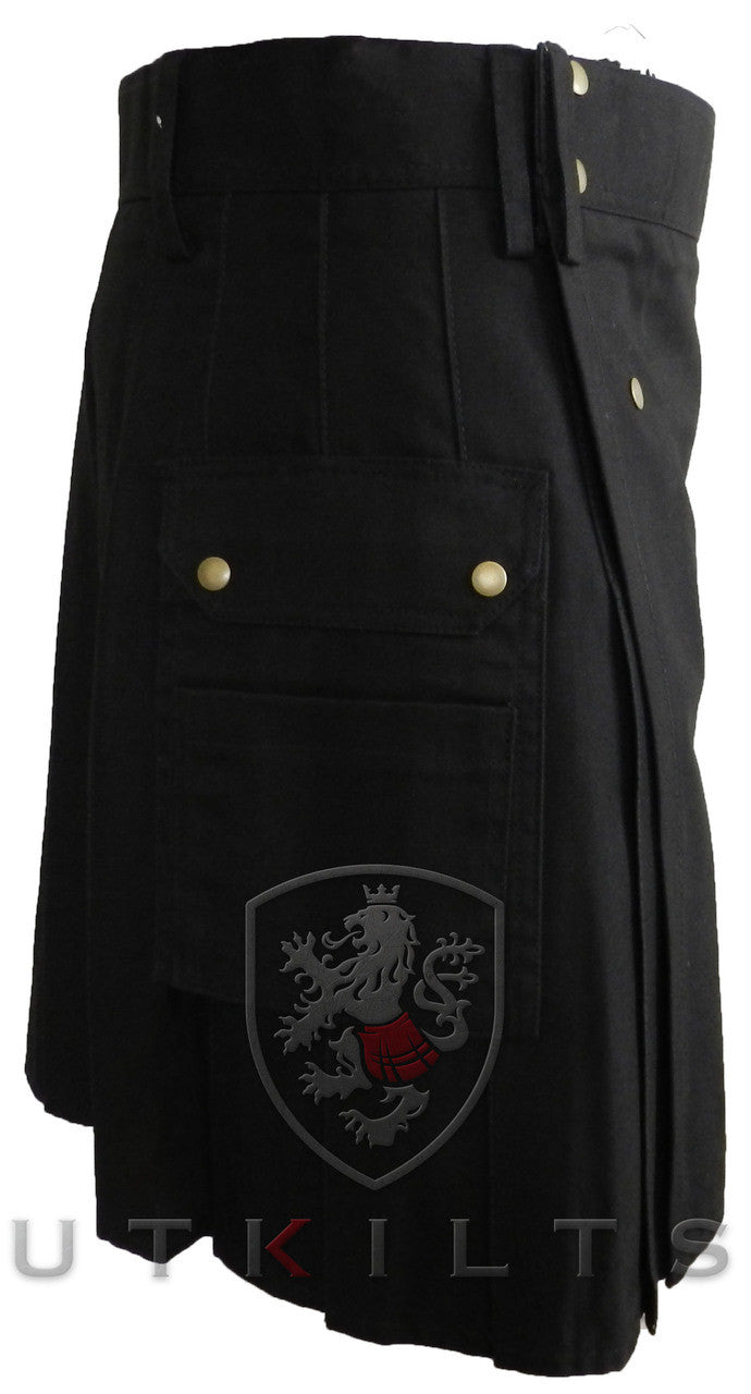 Standard II Black Utility Kilt