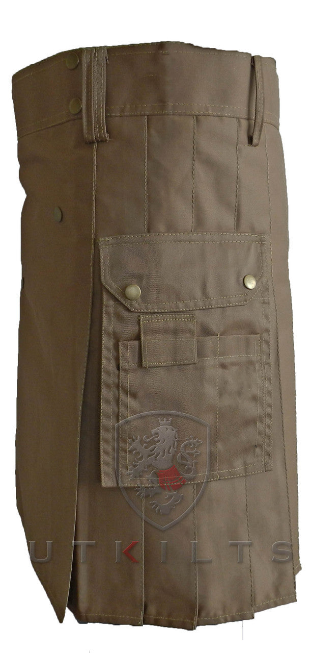 Standard II Dark Khaki Utility Kilt