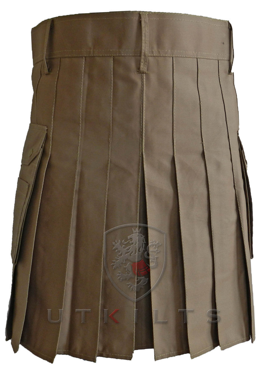 Standard II Dark Khaki Utility Kilt