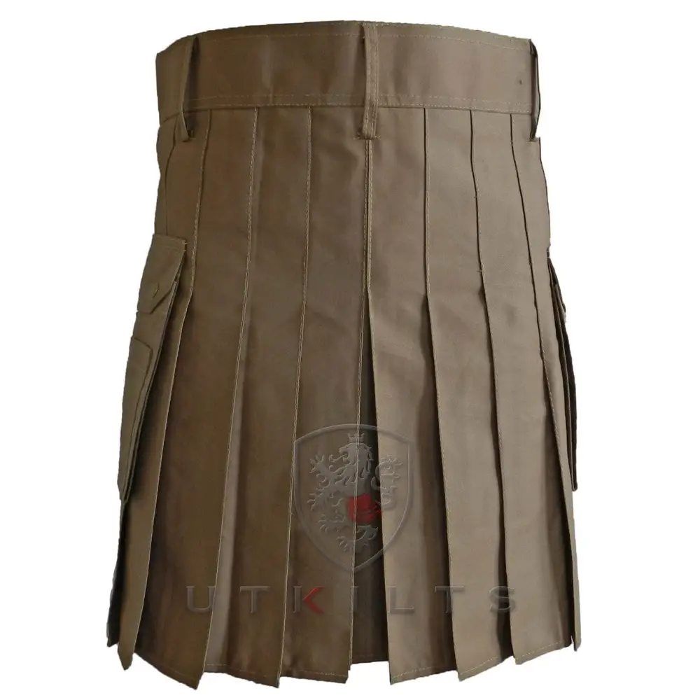 Standard II Dark Khaki Utility Kilt - Chief Miller Apparel