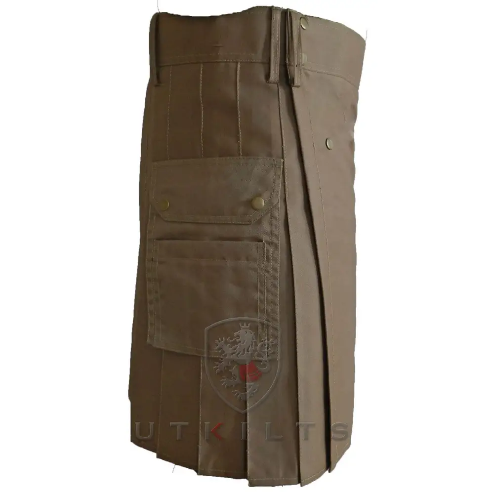 Standard II Dark Khaki Utility Kilt - Chief Miller Apparel