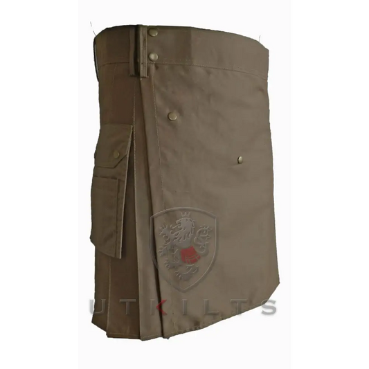 Standard II Dark Khaki Utility Kilt - Chief Miller Apparel