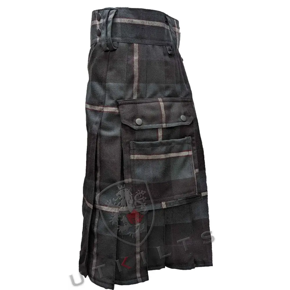 Standard Midnight Sea Tartan Utility Kilt - Chief Miller Apparel