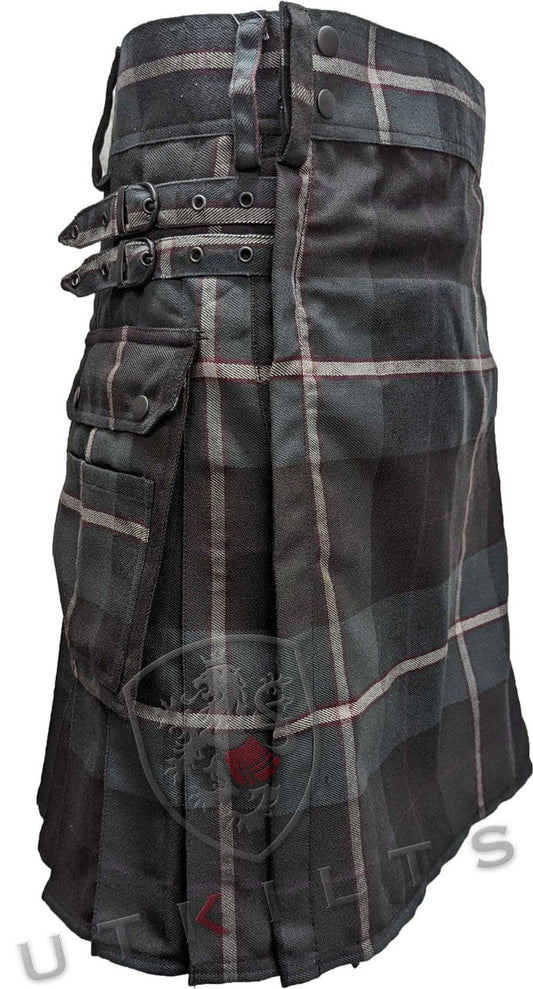 Chief Miller Standard Midnight Sea Tartan Utility Kilt Apparel