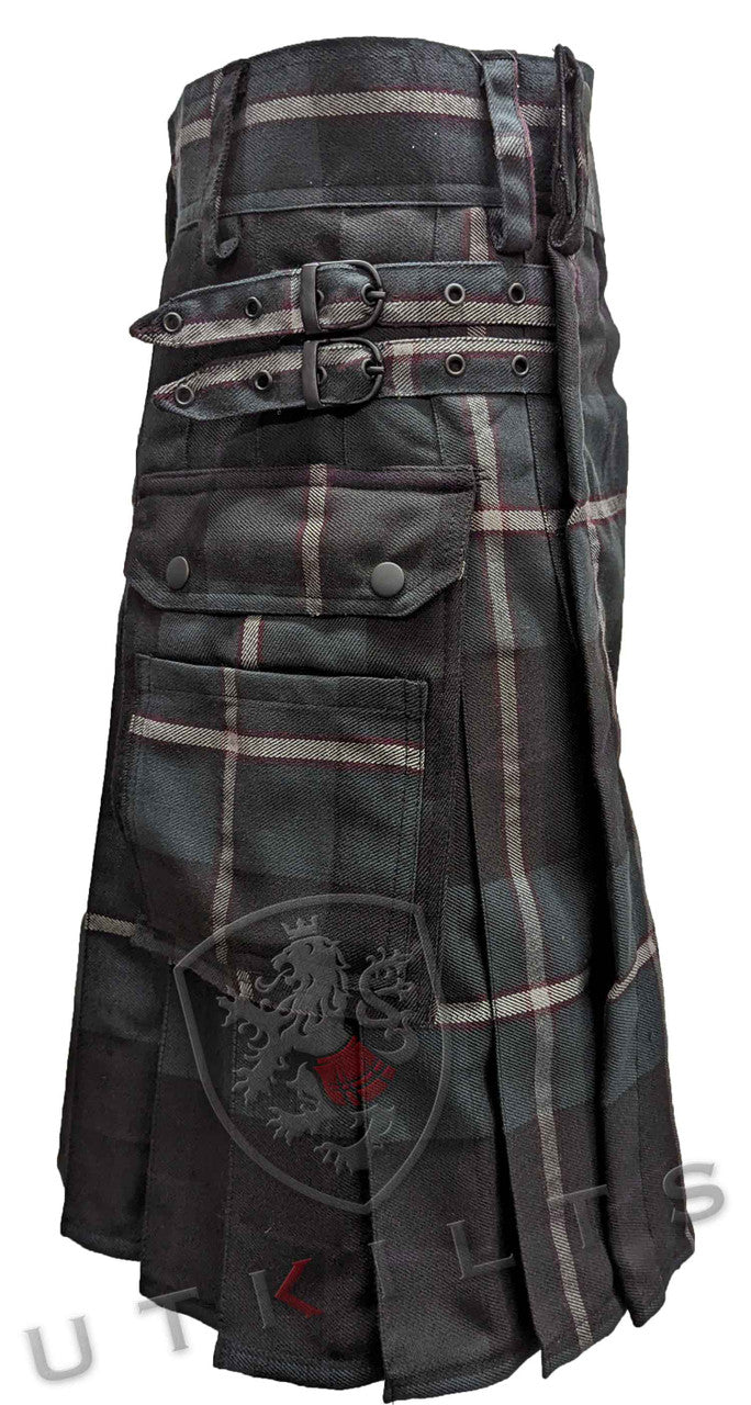 Standard Midnight Sea Tartan Utility Kilt