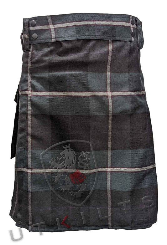 Chief Miller Standard Midnight Sea Tartan Utility Kilt Apparel