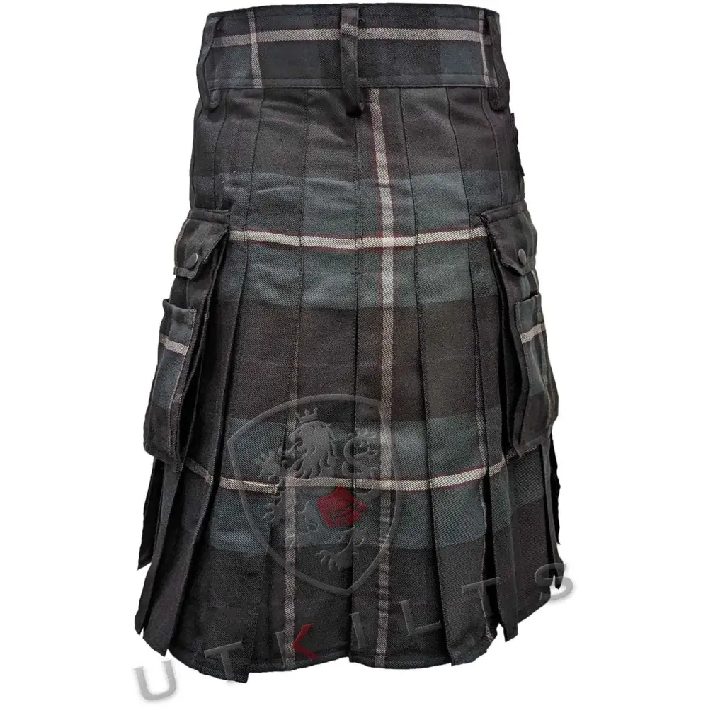 Standard Midnight Sea Tartan Utility Kilt - Chief Miller Apparel